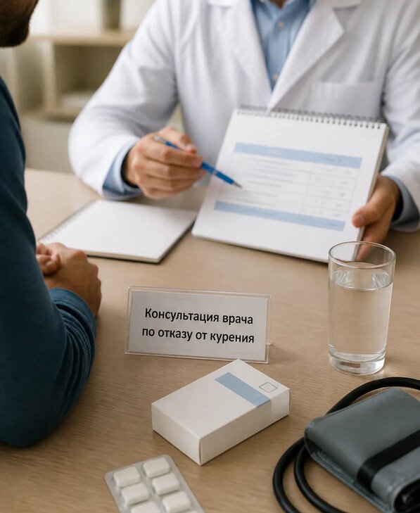 Консультация врача по отказу от курения для взрослых в Смоленске